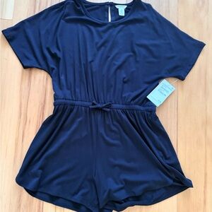 Nordstrom Black Short Sleeve Top